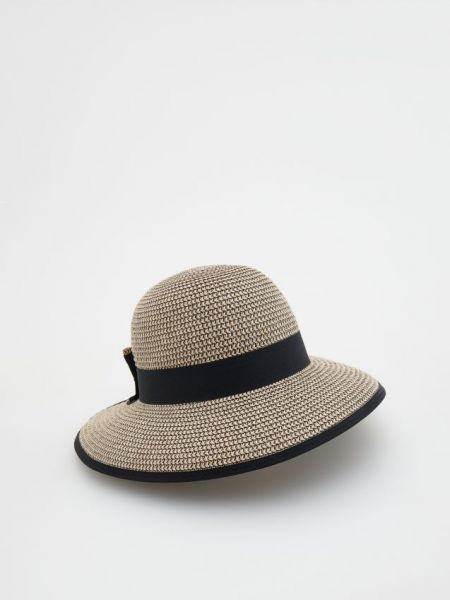 Pletený pletený klobúk s mašľou Reserved