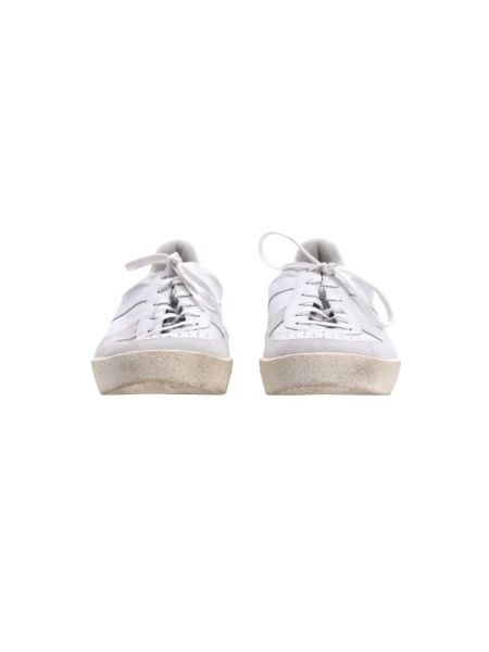 Sneakersy skórzane Givenchy Pre-owned białe