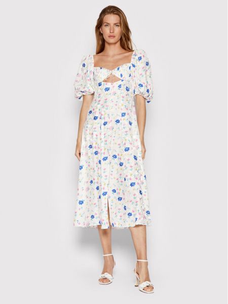 Letnia sukienka For Love & Lemons - biały