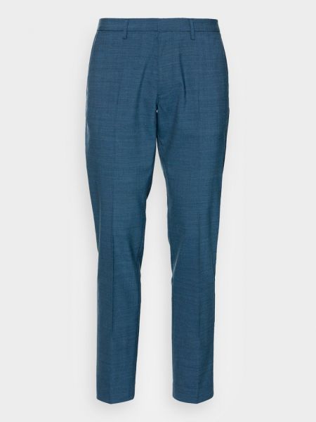 Spodnie Tommy Hilfiger Tailored niebieskie