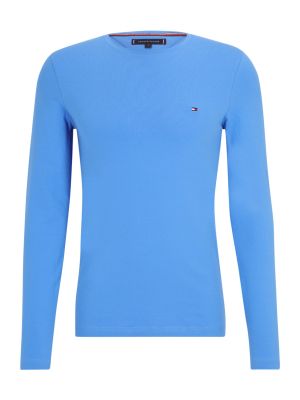 Tričko s dlhými rukávmi Tommy Hilfiger modrá
