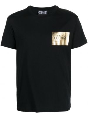 T-shirt Versace Jeans Couture svart