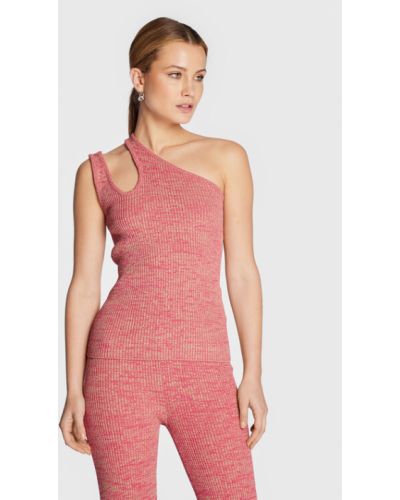 Remain Felső Jeanne Knit RM1676 Rózsaszín Slim Fit