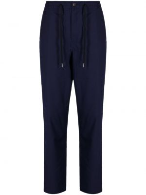 Pantaloni sport cu broderie cu fermoar cu broderie Polo Ralph Lauren albastru