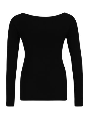 Marškinėliai ilgomis rankovėmis Gap Tall juoda