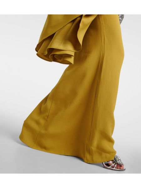 Dolga obleka Taller Marmo rumena