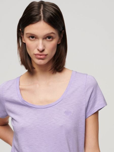 T-shirt Superdry violet