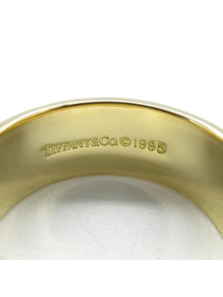 Anillo de oro Tiffany & Co. Pre-owned amarillo