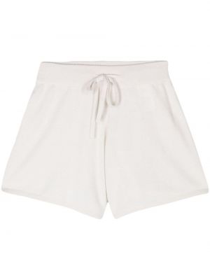 Shorts en cachemire Lisa Yang beige