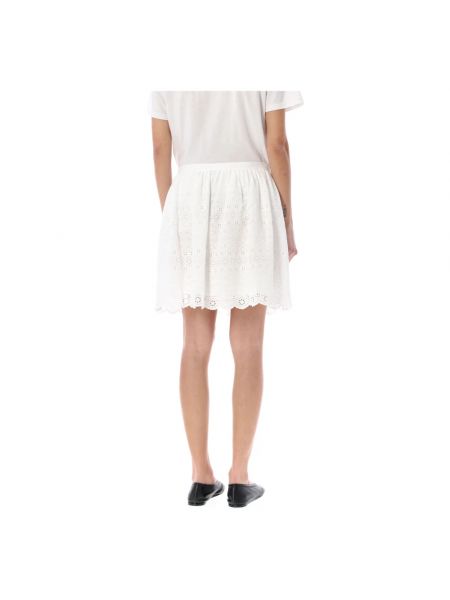 Mini falda Ralph Lauren blanco