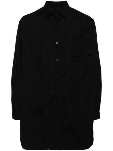 Bavlnená košeľa Yohji Yamamoto čierna