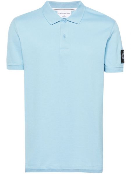 Poloshirt Calvin Klein Jeans blå