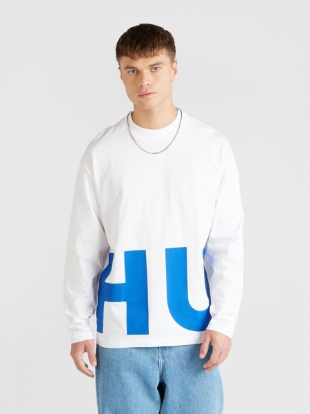 Tričko s dlhými rukávmi Hugo Blue