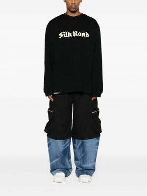 Sweatshirt mit print Namesake schwarz
