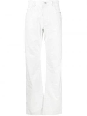 Δερμάτινο παντελόνι με ίσιο πόδι 1017 Alyx 9sm λευκό