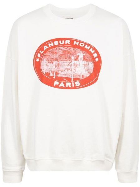 Sweatshirt mit print Flaneur Homme