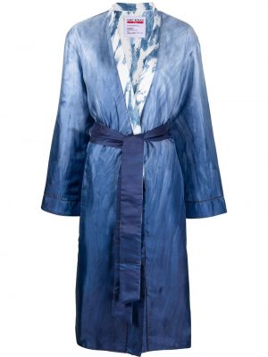 Пальто с завязками двустороннее F.r.s For Restless Sleepers, синее