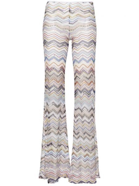 Hose ausgestellt Missoni blau