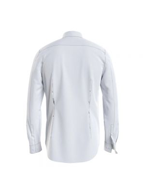 Camisa vaquera slim fit Calvin Klein blanco