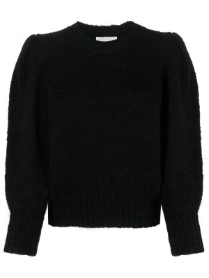 Пуловер от мохер Isabel Marant черно