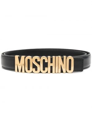 Pásek Moschino, černá