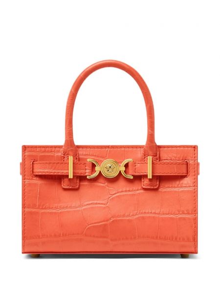 Δερμάτινη τσάντα shopper Versace