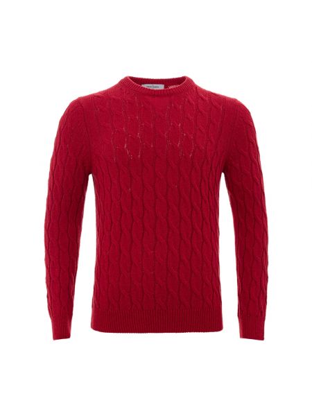 Pullover mit rundem ausschnitt Gran Sasso rot