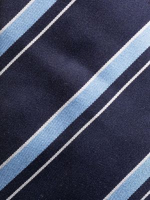 Corbata a rayas Lanvin azul