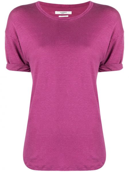 Camiseta manga corta Isabel Marant étoile rosa