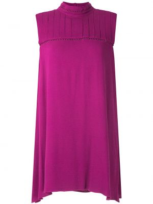 Kleid mit plisseefalten Olympiah pink