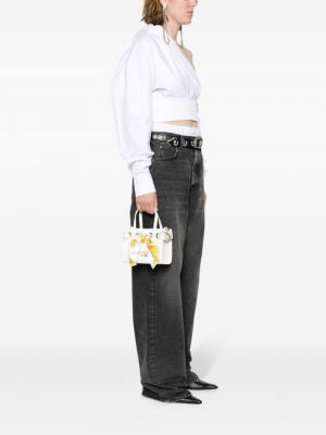 Leder schal Versace Jeans Couture