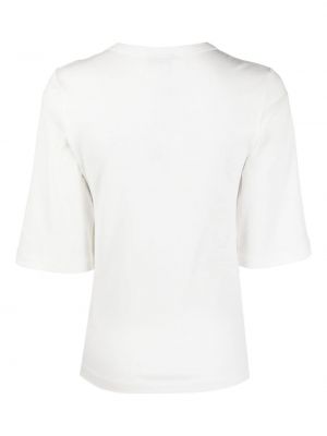 Koszulka bawełniana Rodebjer biała
