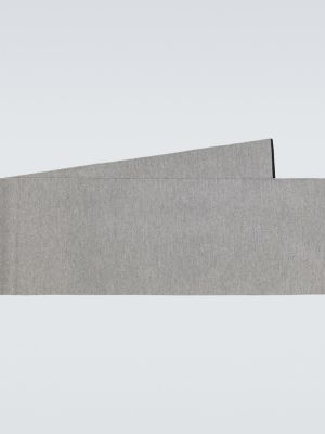 Kašmírový vlněný šál Givenchy šedý