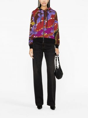 Naszyjnik bawełniany z nadrukiem Versace Jeans Couture