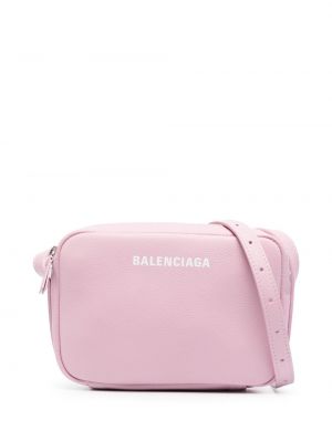 Taška přes rameno Balenciaga růžová