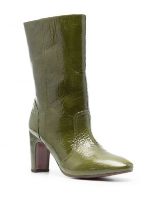Kožené kotníkové boty Chie Mihara zelené
