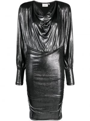 Κοκτέιλ φόρεμα Gestuz ασημί