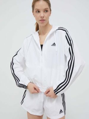 Oversized rövid kabát Adidas fehér