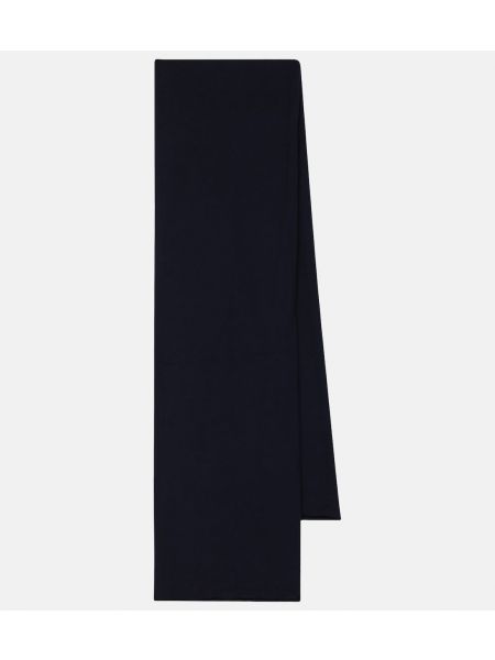 шарф из ткани с кашемиром Extreme Cashmere синий