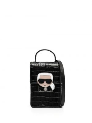 Crossbody väska Karl Lagerfeld svart