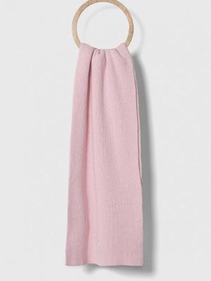 Вълнен шал Calvin Klein Jeans розово