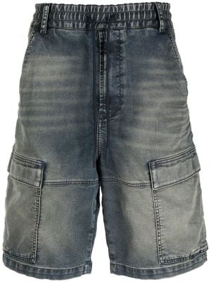 Jeansshorts med fickor Diesel blå