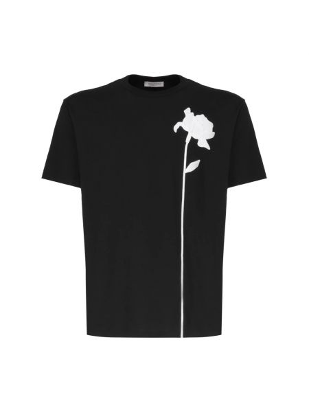 Koszulka bawełniana Valentino Garavani czarna