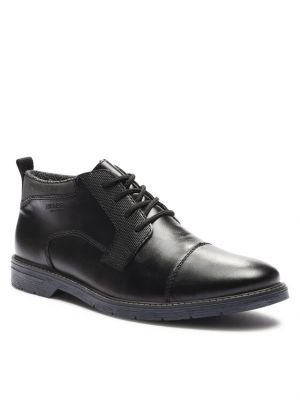 Černé kotníkové boty Rieker