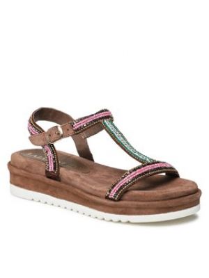 Růžové sandály Lazamani