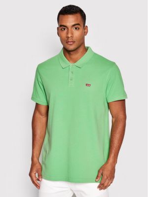 Тениска с копчета Levi's® зелено
