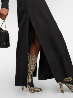 Robe longue Gucci noir