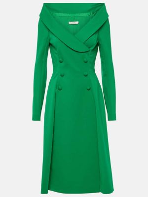 Μίντι φόρεμα Dorothee Schumacher πράσινο
