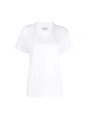 Koszulka bawełniana Maison Margiela biała
