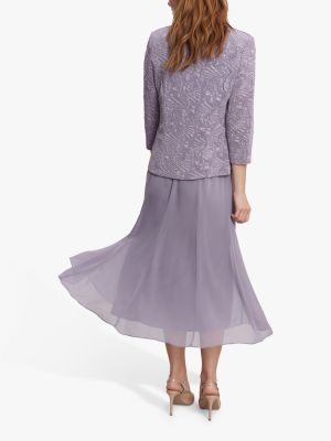 Платье миди Gina Bacconi фиолетовый